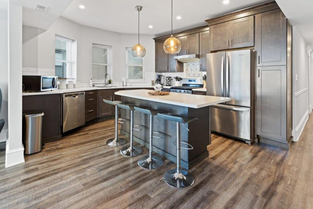 Modern 4Br 2Ba Apt Steps To The Beach Open Living Atlantic City Exteriör bild