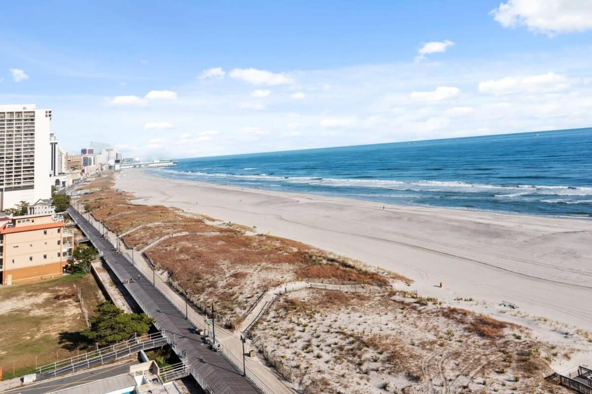 Modern 4Br 2Ba Apt Steps To The Beach Open Living Atlantic City Exteriör bild